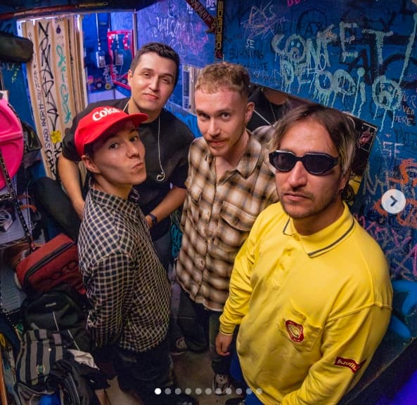 Gabriel Martinez con Canteo en backstage